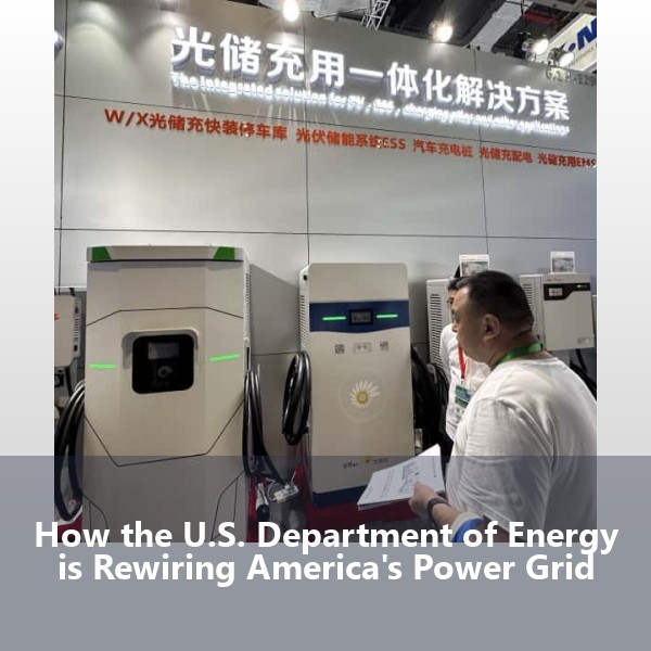 How the U.S. Department of Energy is Rewiring America's Power Grid