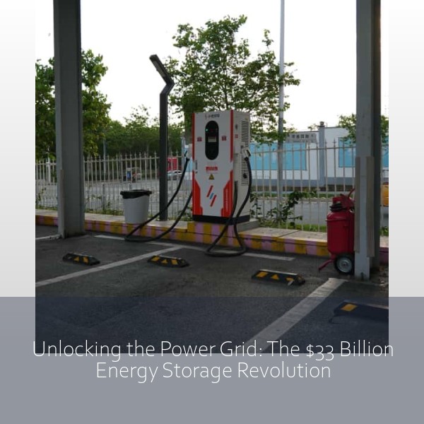 Unlocking the Power Grid: The $33 Billion Energy Storage Revolution
