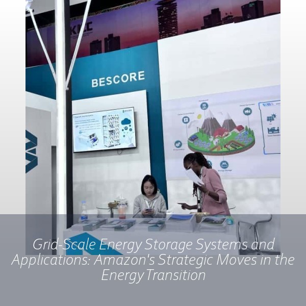 Grid-Scale Energy Storage Systems and Applications: Amazon's Strategic Moves in the Energy Transition