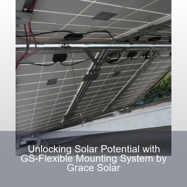 Unlocking Solar Potential with GS-Flexible Mounting System by Grace Solar