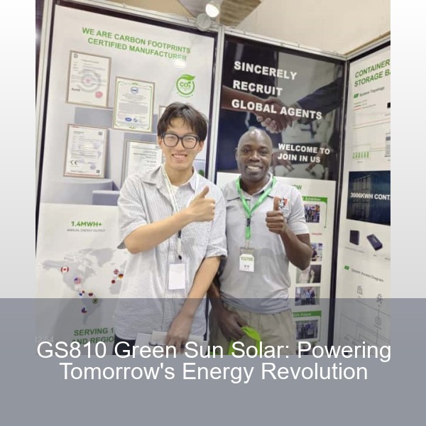 GS810 Green Sun Solar: Powering Tomorrow's Energy Revolution