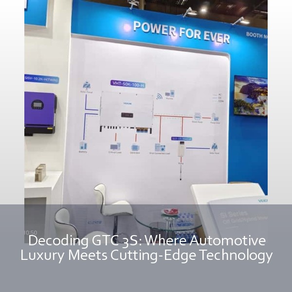 Decoding GTC 3S: Where Automotive Luxury Meets Cutting-Edge Technology