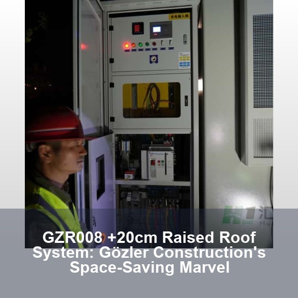 GZR008 +20cm Raised Roof System: Gözler Construction's Space-Saving Marvel