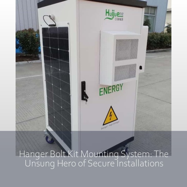 Hanger Bolt Kit Mounting System: The Unsung Hero of Secure Installations