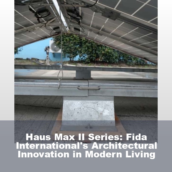 Haus Max II Series: Fida International's Architectural Innovation in Modern Living