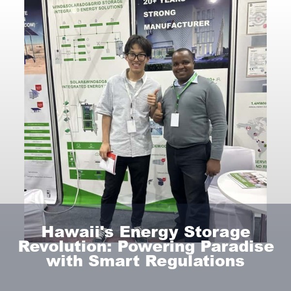Hawaii's Energy Storage Revolution: Powering Paradise with Smart Regulations
