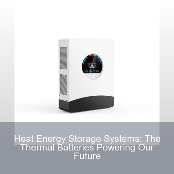 Heat Energy Storage Systems: The Thermal Batteries Powering Our Future