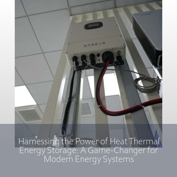 Harnessing the Power of Heat Thermal Energy Storage: A Game-Changer for Modern Energy Systems