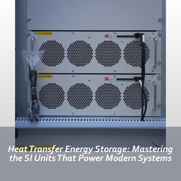 Heat Transfer Energy Storage: Mastering the SI Units That Power Modern Systems