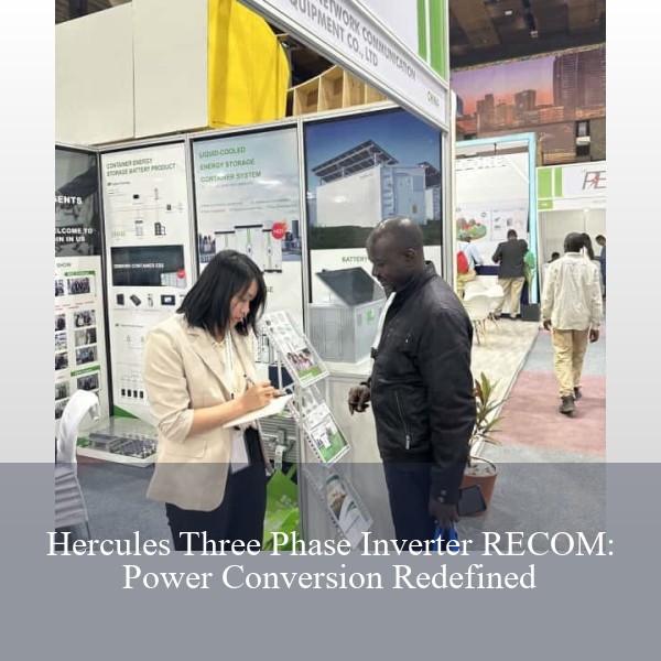 Hercules Three Phase Inverter RECOM: Power Conversion Redefined