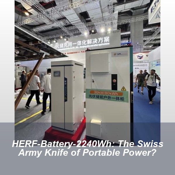 HERF-Battery-2240Wh: The Swiss Army Knife of Portable Power?