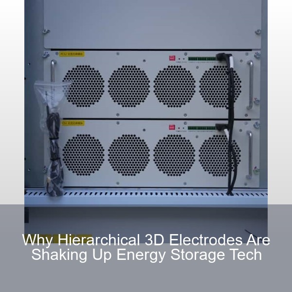Why Hierarchical 3D Electrodes Are Shaking Up Energy Storage Tech