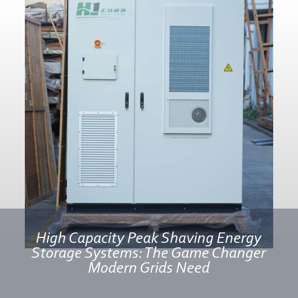 High Capacity Peak Shaving Energy Storage Systems: The Game Changer Modern Grids Need