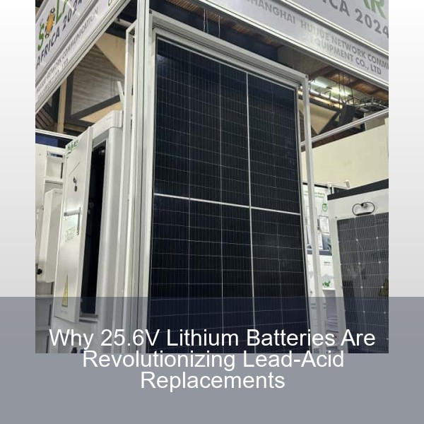 Why 25.6V Lithium Batteries Are Revolutionizing Lead-Acid Replacements