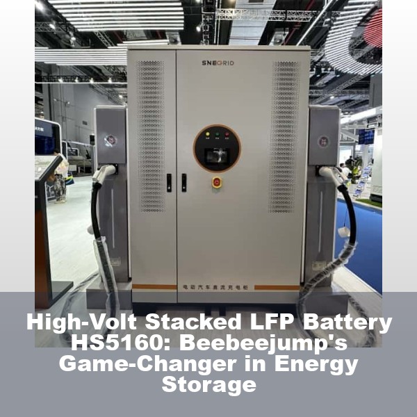 High-Volt Stacked LFP Battery HS5160: Beebeejump's Game-Changer in Energy Storage