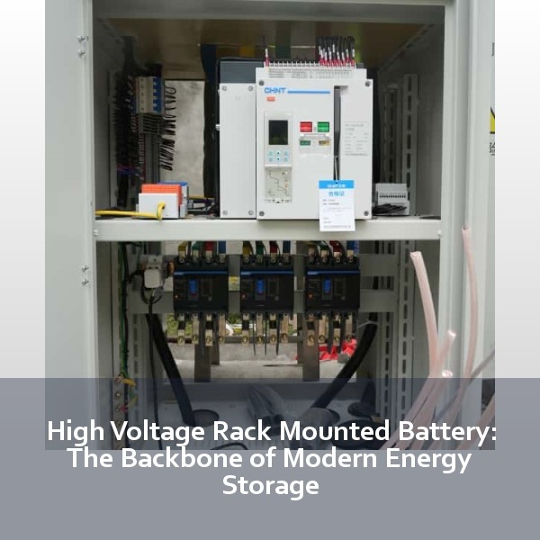 High Voltage Rack Mounted Battery: The Backbone of Modern Energy Storage