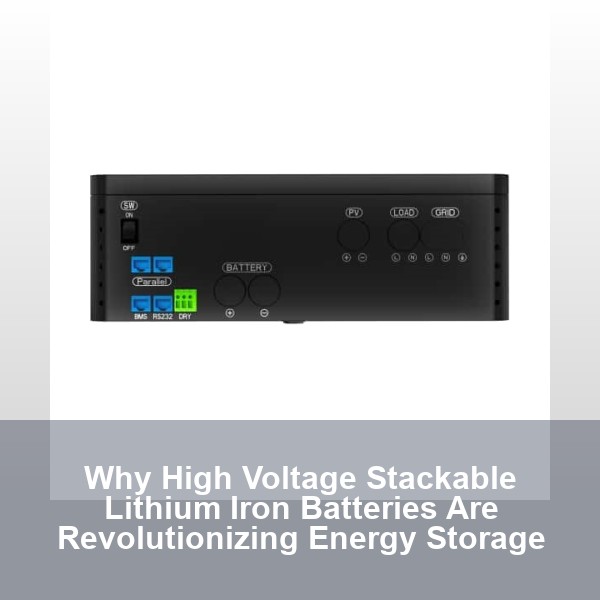 Why High Voltage Stackable Lithium Iron Batteries Are Revolutionizing Energy Storage