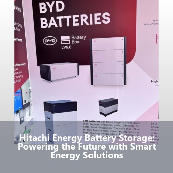 Hitachi Energy Battery Storage: Powering the Future with Smart Energy Solutions