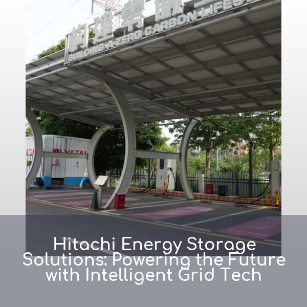 Hitachi Energy Storage Solutions: Powering the Future with Intelligent Grid Tech