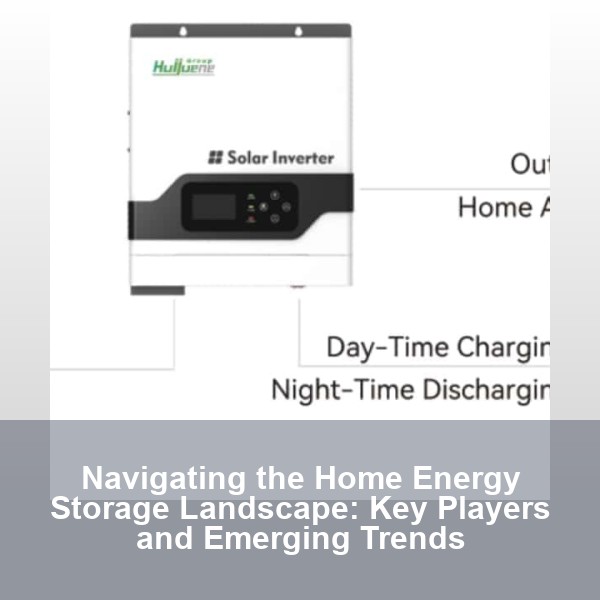Navigating the Home Energy Storage Landscape: Key Players and Emerging Trends