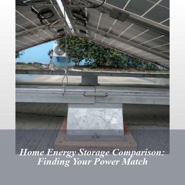 Home Energy Storage Comparison: Finding Your Power Match