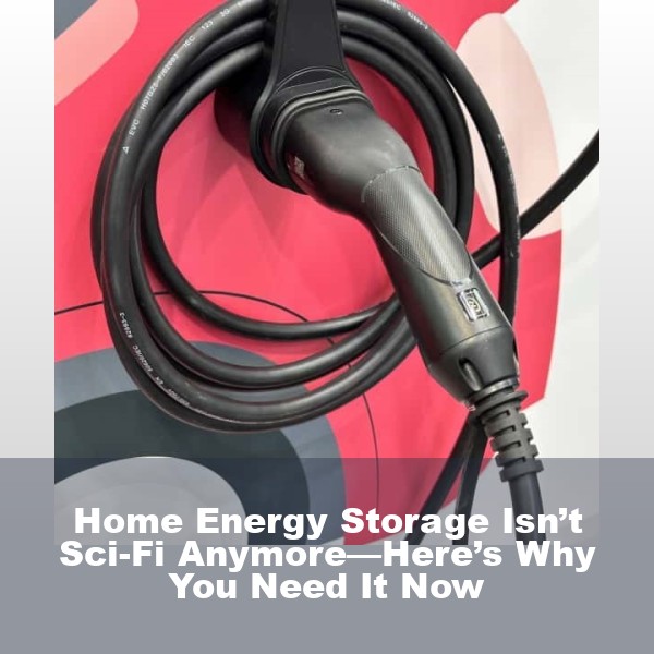 Home Energy Storage Isn’t Sci-Fi Anymore—Here’s Why You Need It Now