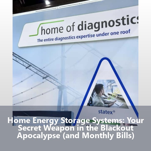 Home Energy Storage Systems: Your Secret Weapon in the Blackout Apocalypse (and Monthly Bills)