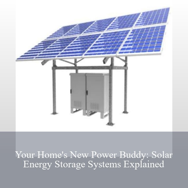 Your Home's New Power Buddy: Solar Energy Storage Systems Explained