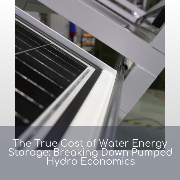 The True Cost of Water Energy Storage: Breaking Down Pumped Hydro Economics