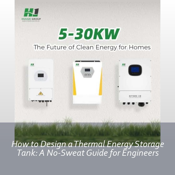 How to Design a Thermal Energy Storage Tank: A No-Sweat Guide for Engineers