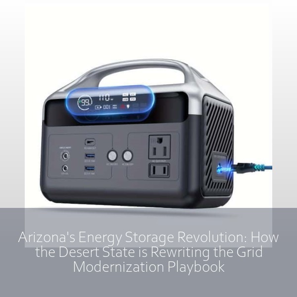 Arizona's Energy Storage Revolution: How the Desert State is Rewriting the Grid Modernization Playbook