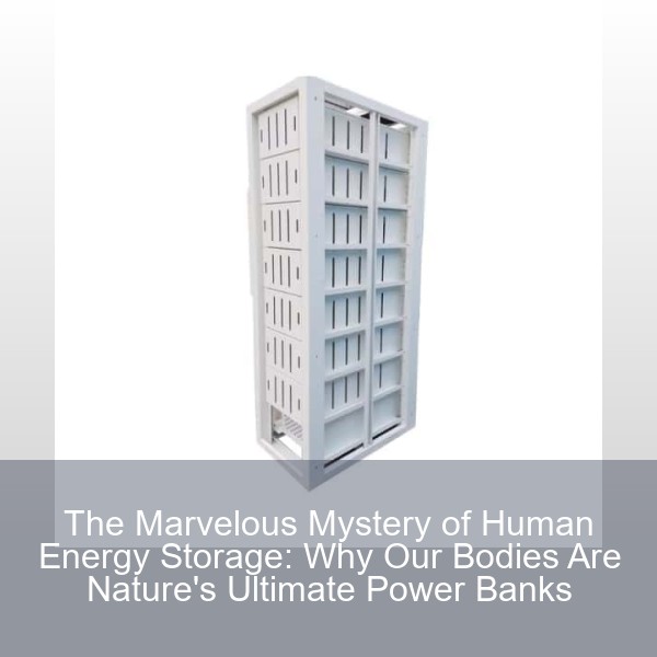 The Marvelous Mystery of Human Energy Storage: Why Our Bodies Are Nature's Ultimate Power Banks