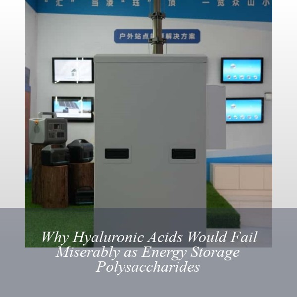 Why Hyaluronic Acids Would Fail Miserably as Energy Storage Polysaccharides