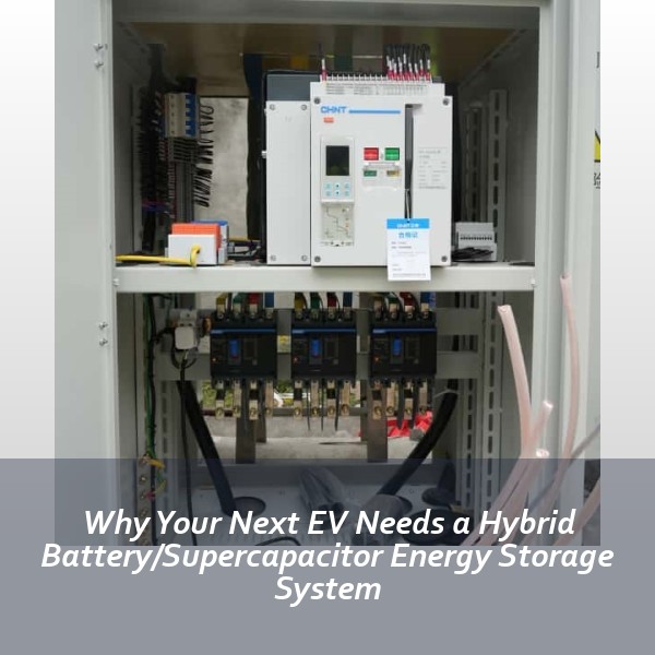 Why Your Next EV Needs a Hybrid Battery/Supercapacitor Energy Storage System