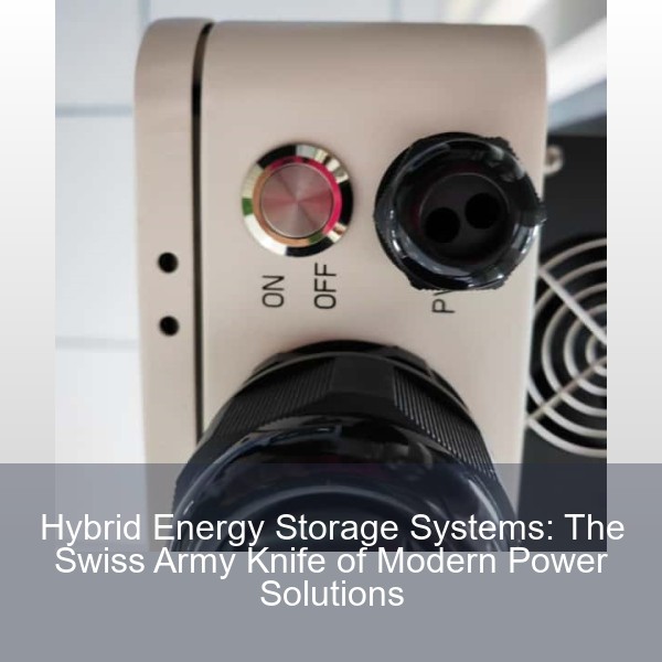 Hybrid Energy Storage Systems: The Swiss Army Knife of Modern Power Solutions