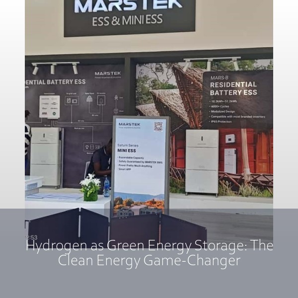 Hydrogen as Green Energy Storage: The Clean Energy Game-Changer