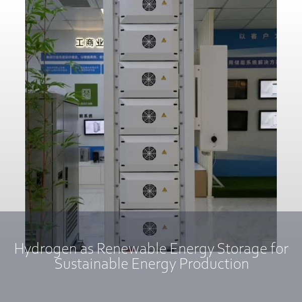 Hydrogen as Renewable Energy Storage for Sustainable Energy Production