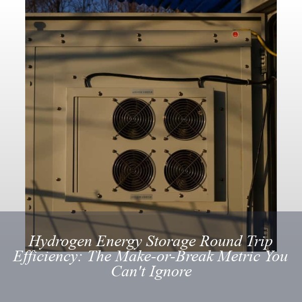 Hydrogen Energy Storage Round Trip Efficiency: The Make-or-Break Metric You Can't Ignore