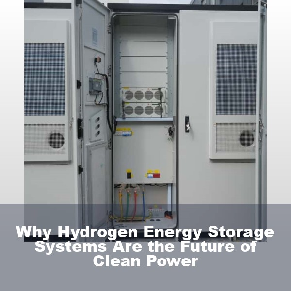 Why Hydrogen Energy Storage Systems Are the Future of Clean Power