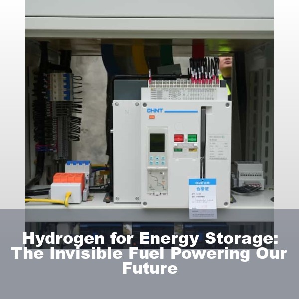 Hydrogen for Energy Storage: The Invisible Fuel Powering Our Future