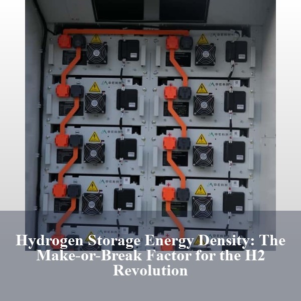Hydrogen Storage Energy Density: The Make-or-Break Factor for the H2 Revolution