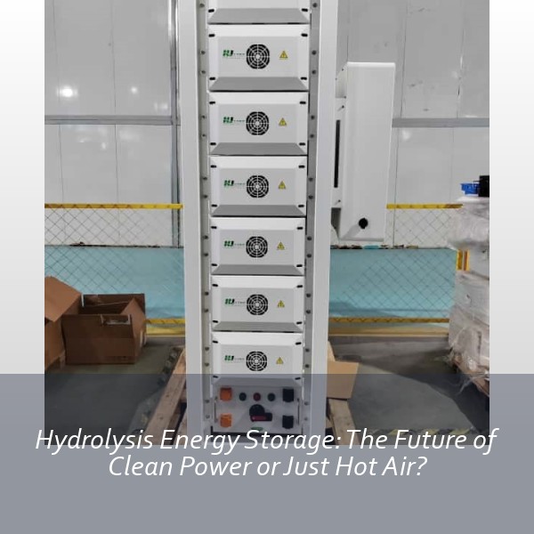 Hydrolysis Energy Storage: The Future of Clean Power or Just Hot Air?