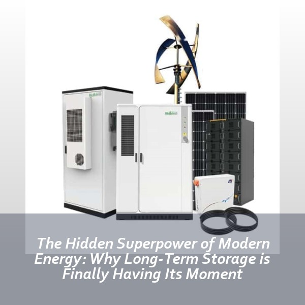 The Hidden Superpower of Modern Energy: Why Long-Term Storage is Finally Having Its Moment