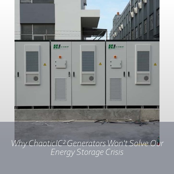 Why ChaoticIC² Generators Won't Solve Our Energy Storage Crisis