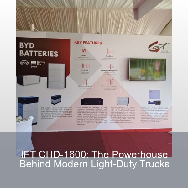 IFT CHD-1600: The Powerhouse Behind Modern Light-Duty Trucks