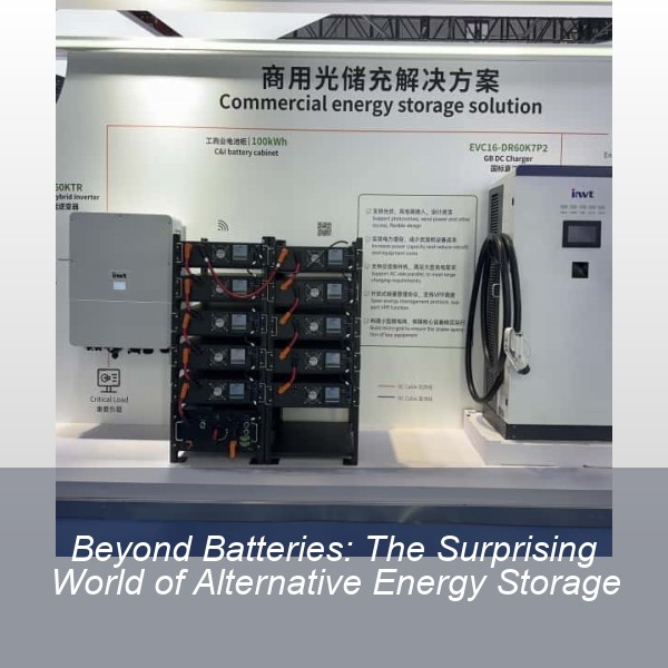 Beyond Batteries: The Surprising World of Alternative Energy Storage