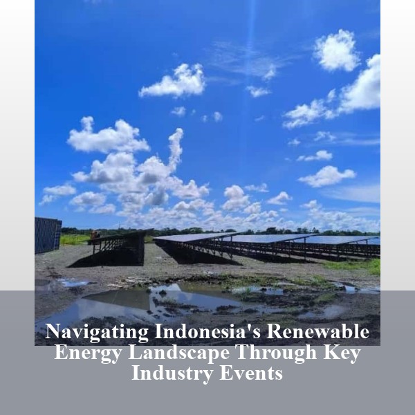 Navigating Indonesia's Renewable Energy Landscape Through Key Industry Events