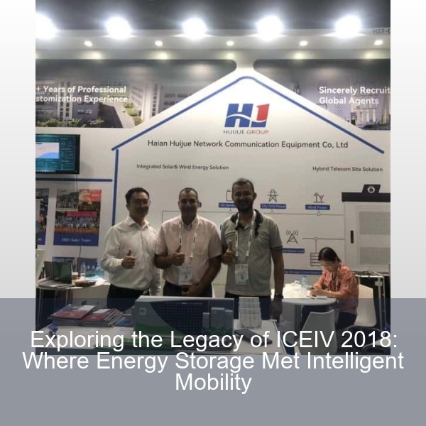 Exploring the Legacy of ICEIV 2018: Where Energy Storage Met Intelligent Mobility