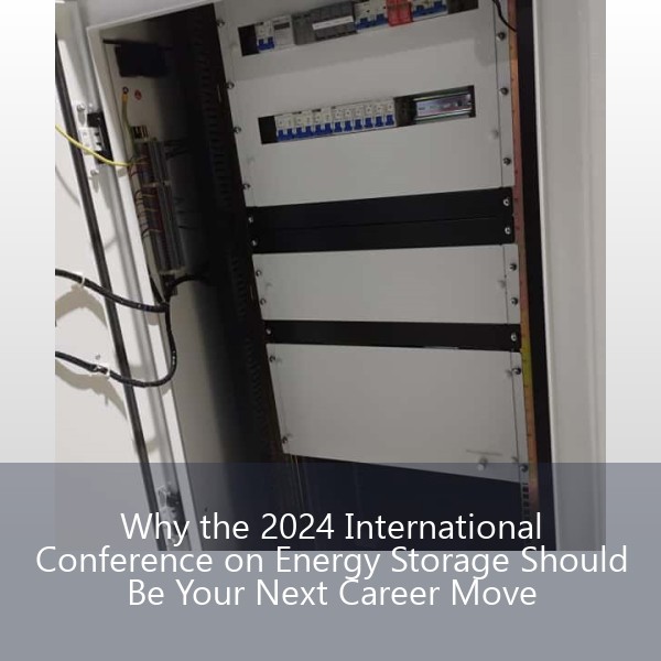Why the 2024 International Conference on Energy Storage Should Be Your Next Career Move
