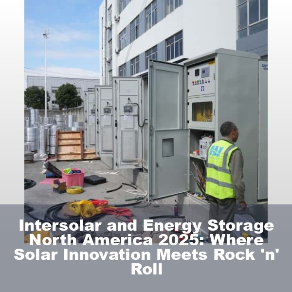 Intersolar and Energy Storage North America 2025: Where Solar Innovation Meets Rock 'n' Roll